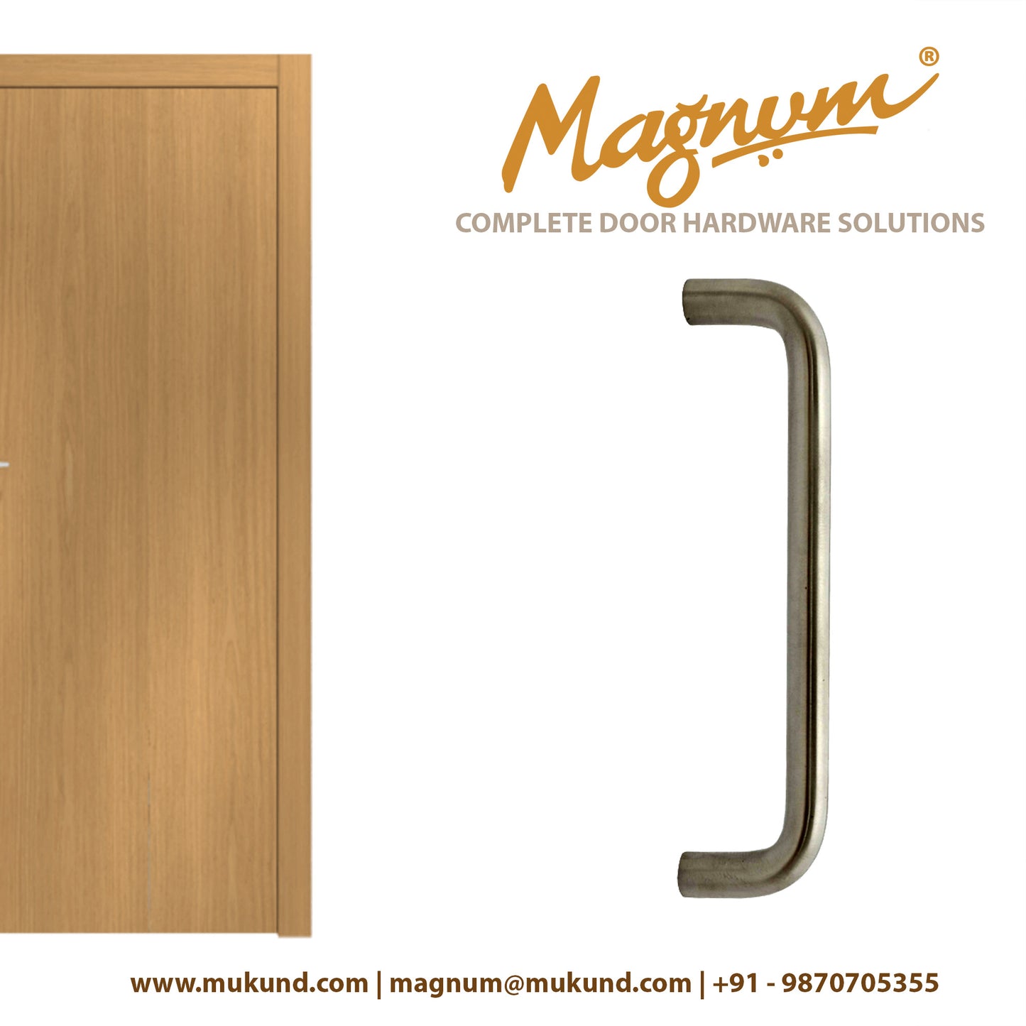 'D' Type Cabinet Handle