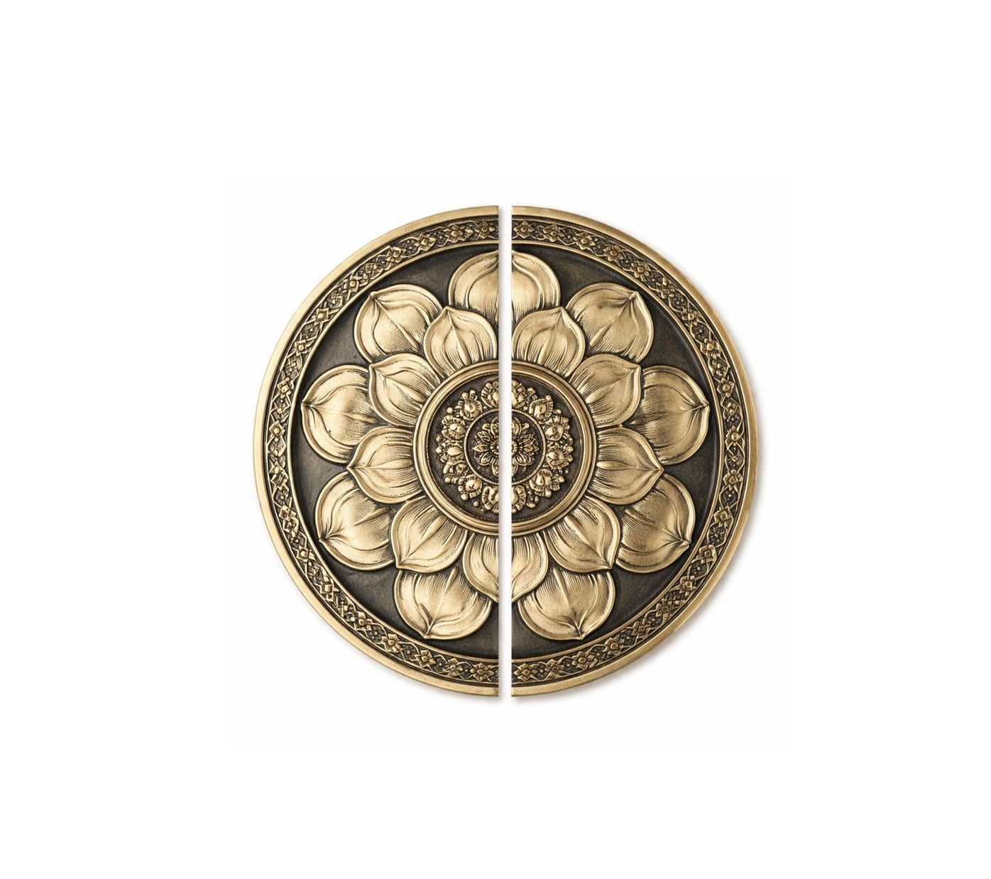 DH-810-09 Brass Designer Handle Jordin