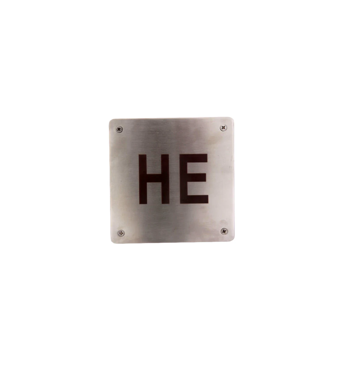 SP02 Male Sign Plate