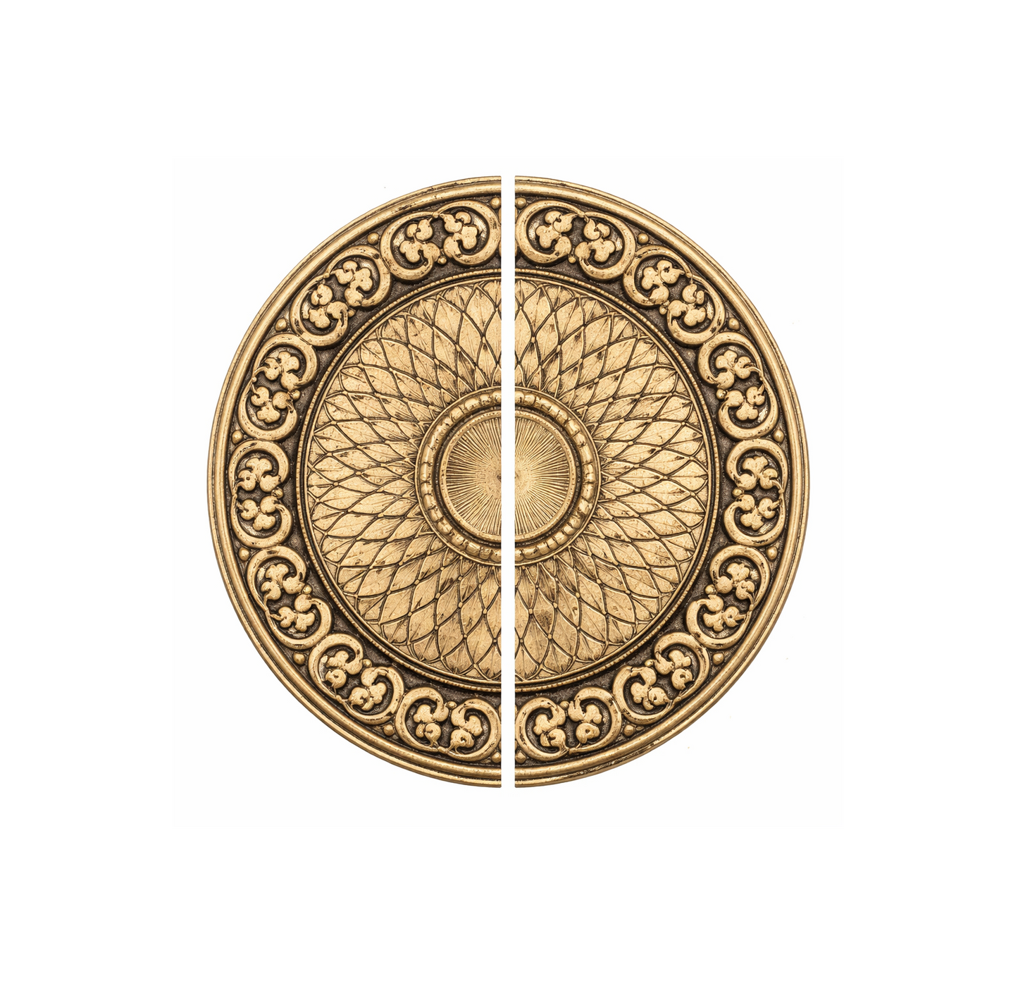 DH-799-06 Brass Designer Handle SARA