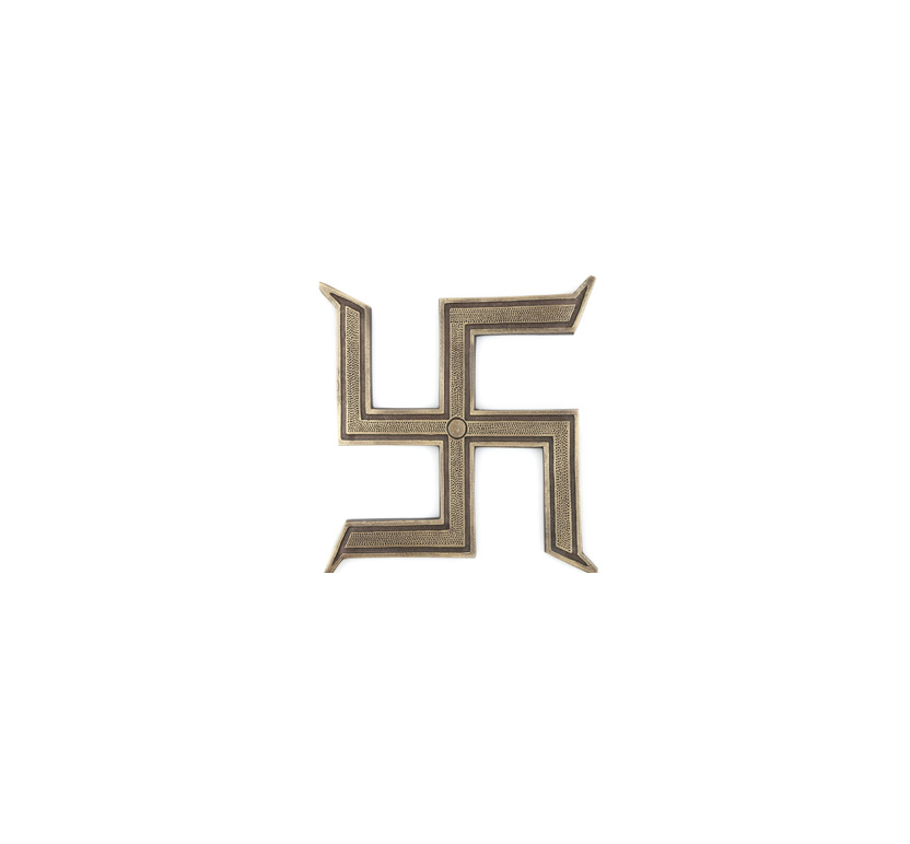 TH-906-4 Brass Holly Symbols Swastik