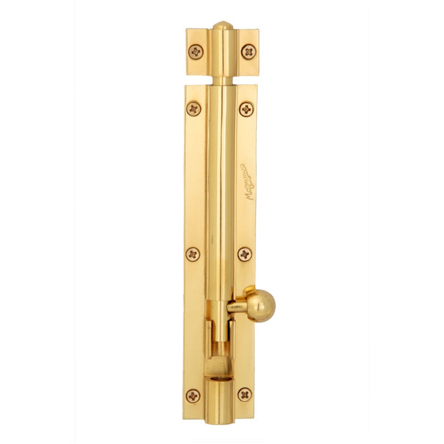 Brass Round Tower Bolt