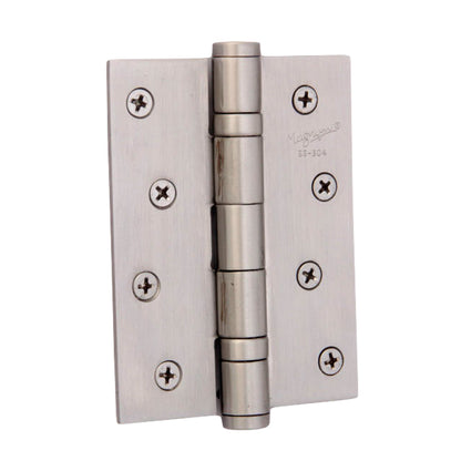 S.S.304 Full Mortise Ball Bearing Flat Tip Hinges