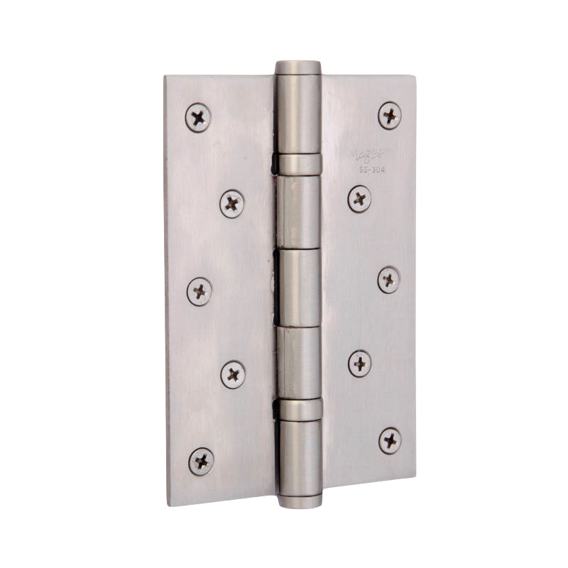S.S.304 Full Mortise Ball Bearing Flat Tip Hinges