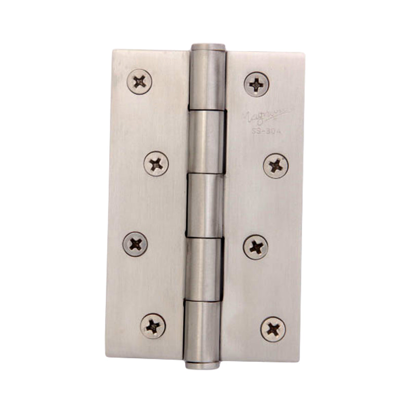 S.S.304 Full Mortise Without Ball Bearing Flat Tip Hinges