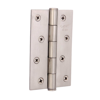 S.S.304 Full Mortise Without Ball Bearing Flat Tip Hinges