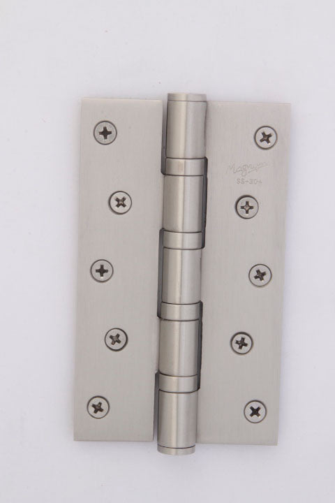 S.S.304 Full Mortise Ball Bearing Flat Tip Hinges