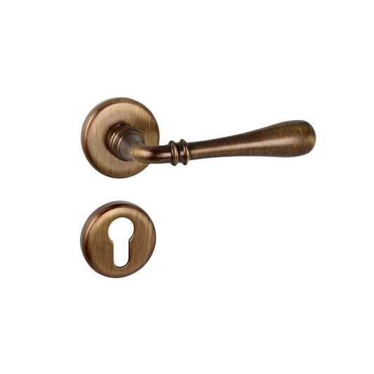 Angel on Rose Mortise Lever Handle