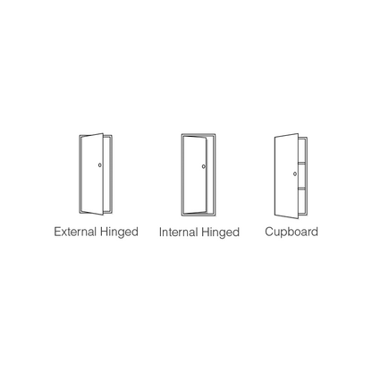 Brass Narrow H- Type hinges