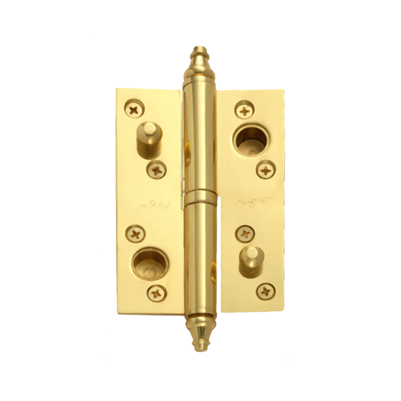 Brass Lift off with security stud hinges (with bearing)