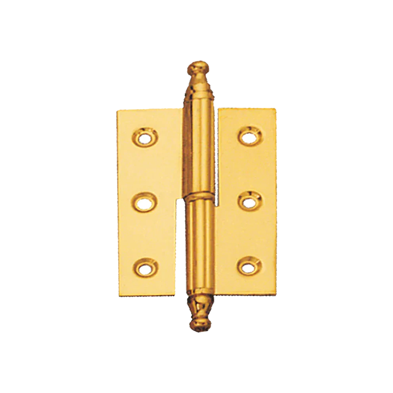 Brass Narrow lift-off Hinges (with washer)