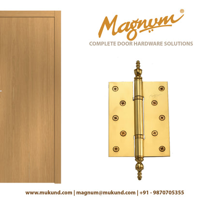 Brass Full Mortise Template Hinges