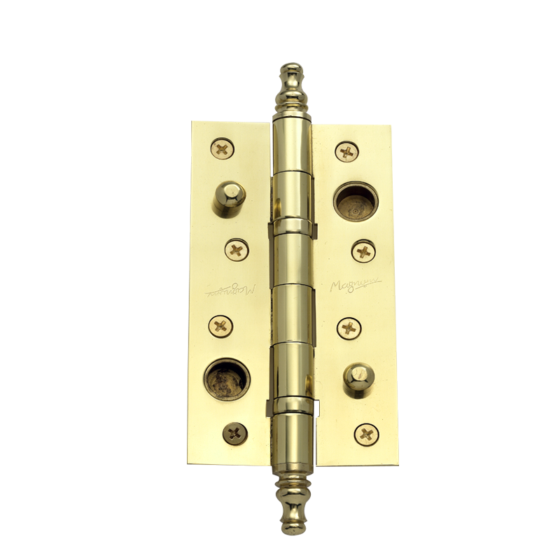 Heavy mortise with security stud hinges (with bearing)