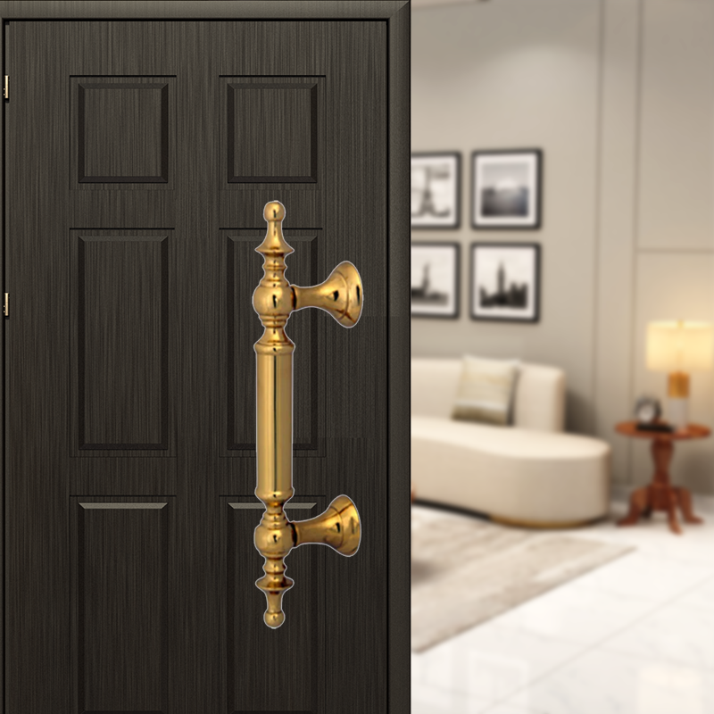 Crown Brass Pull Handle