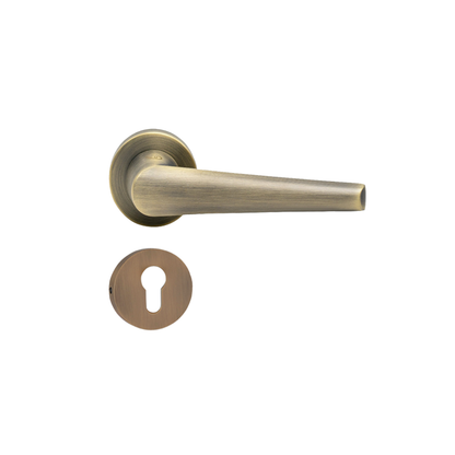 Cruz Brass Mortise Lever  Handle
