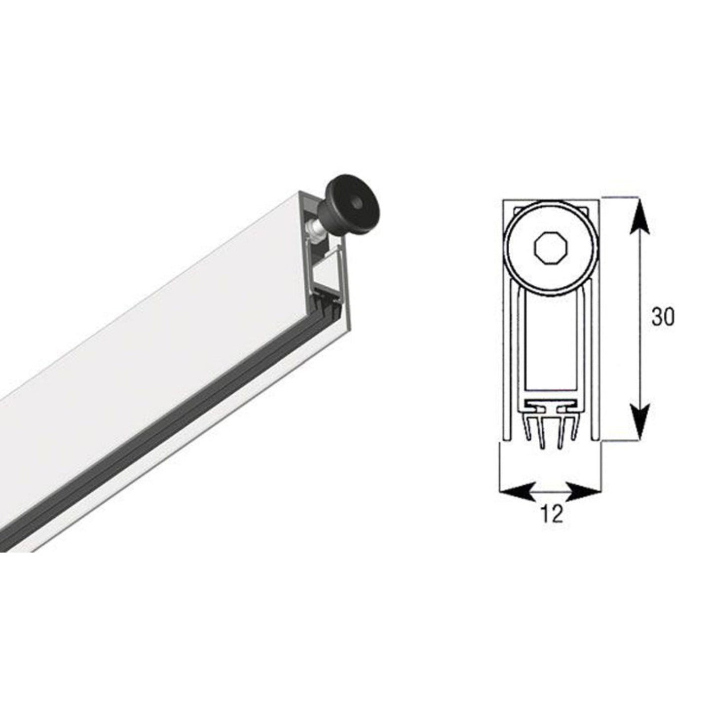DDS39 Automatic Drop Down Seal