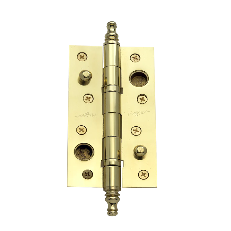 Heavy mortise with security stud hinges (with bearing)