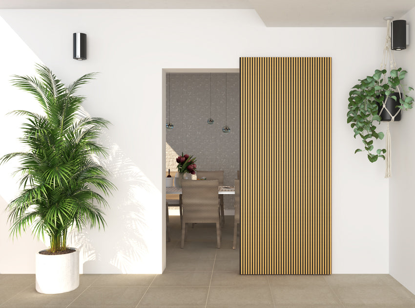 Invisible Sliding Door