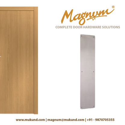 'Kick Plate' Sign Plate