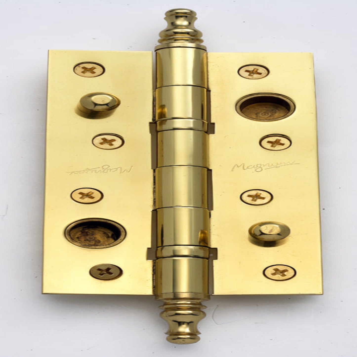 Heavy mortise with security stud hinges (with bearing)