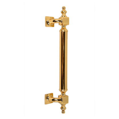 Malta Cross Brass Pull Handle