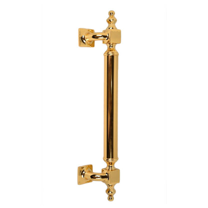 Malta Cross Brass Pull Handle