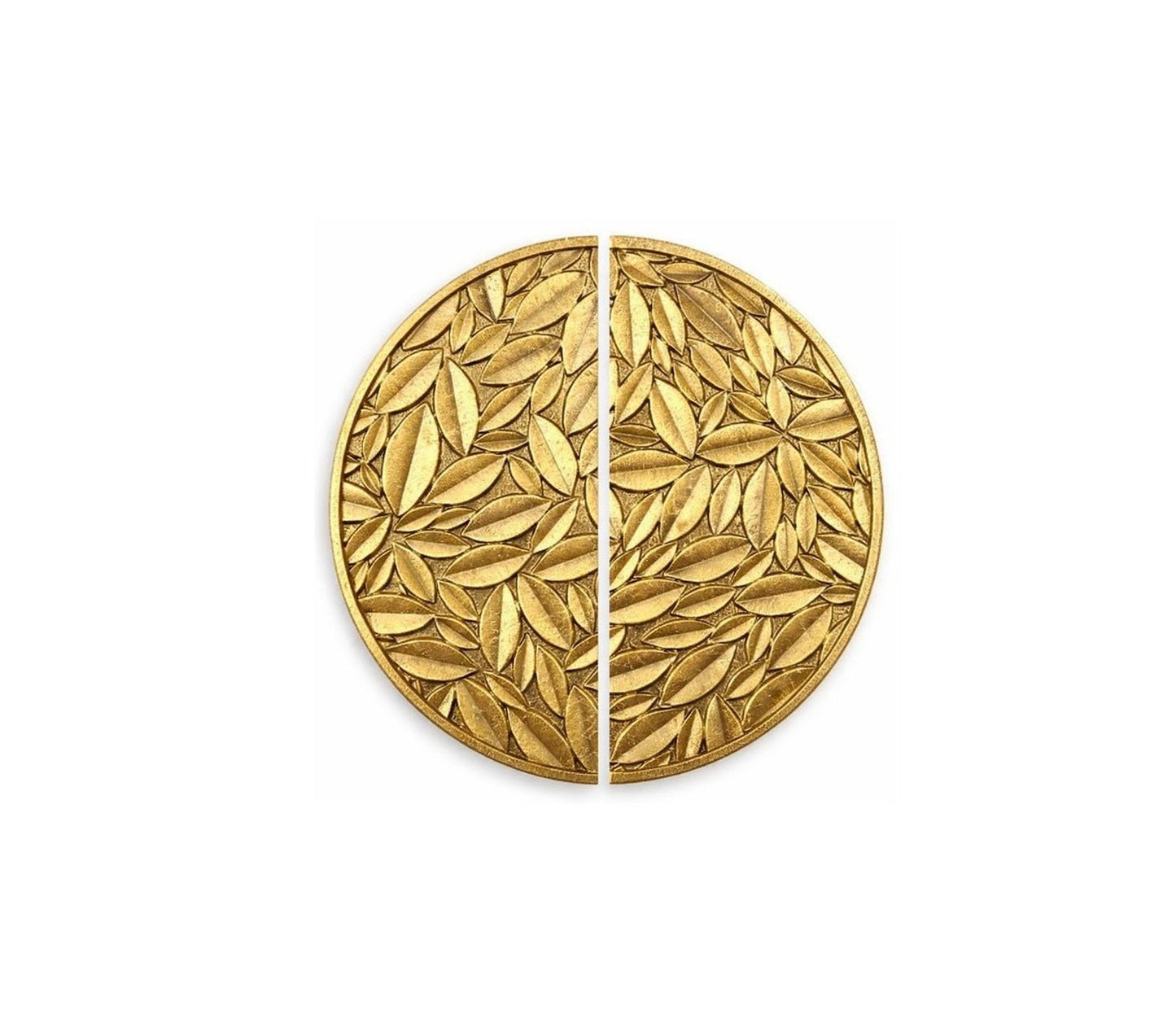 DH-843-09  Brass Designer Handle Nisarga