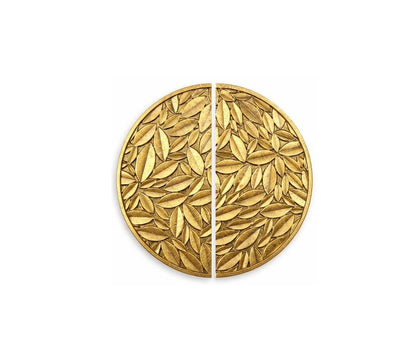 DH-843-09  Brass Designer Handle Nisarga