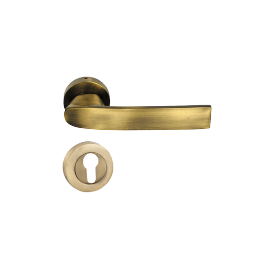 Rico On Rose Mortise Lever Handle