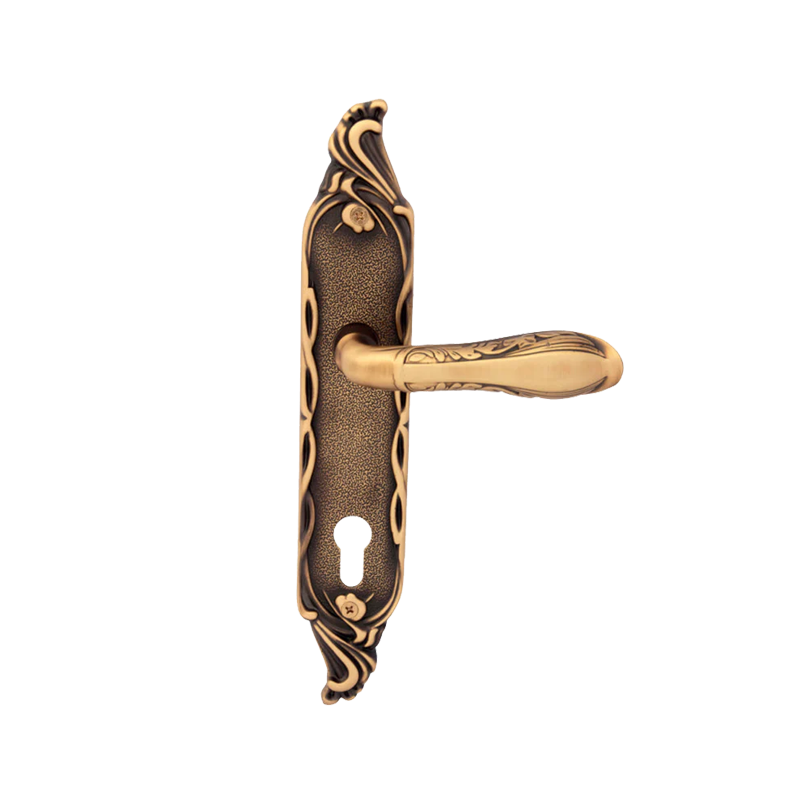 Roger  on Plate Brass Mortise Handle