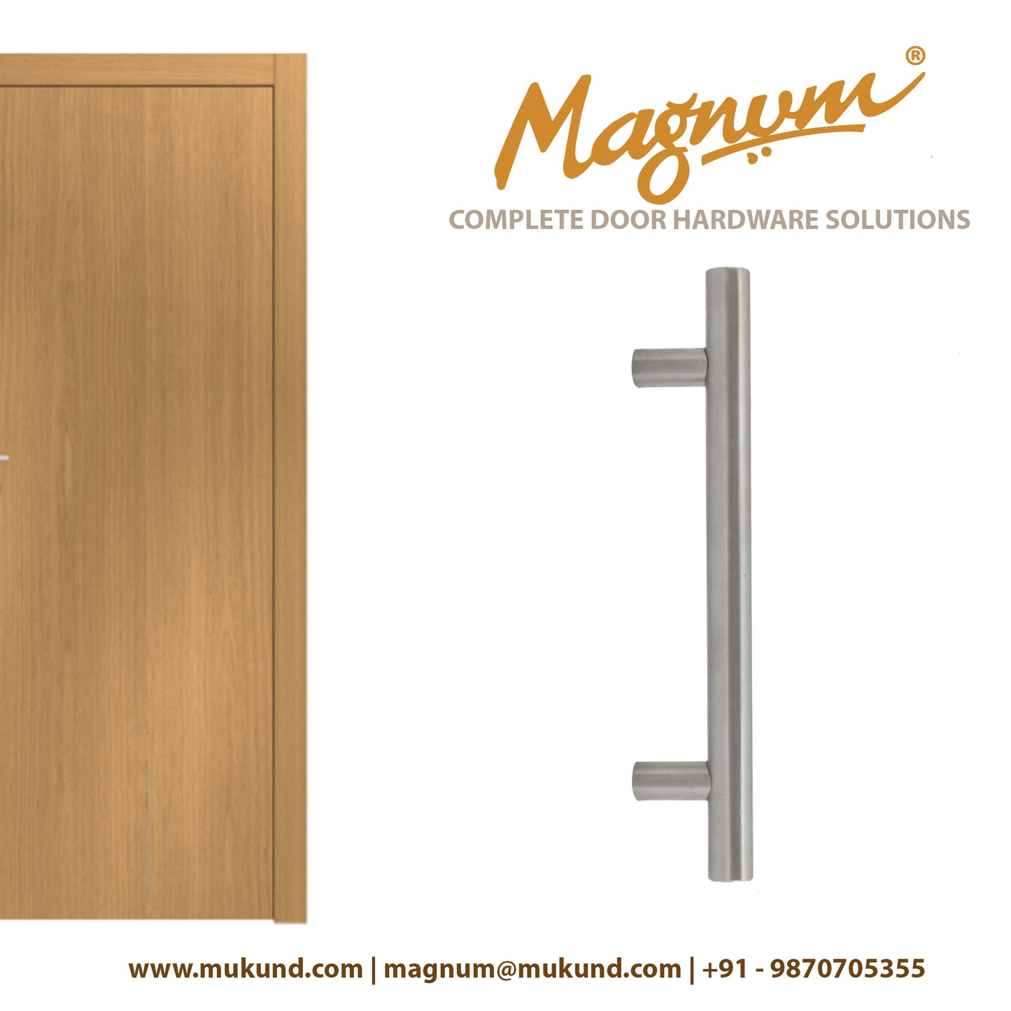 'Round Base' Pull Handle