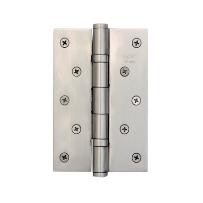 S.S.304 Security Hinges with two ball bearing Flat Tip