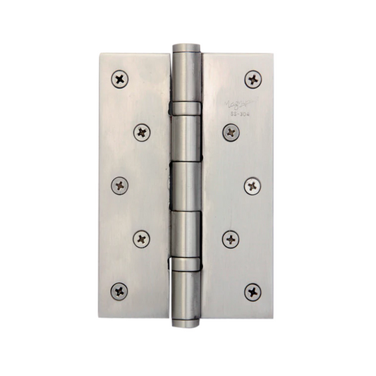 S.S.304 Security Hinges with two ball bearing Flat Tip