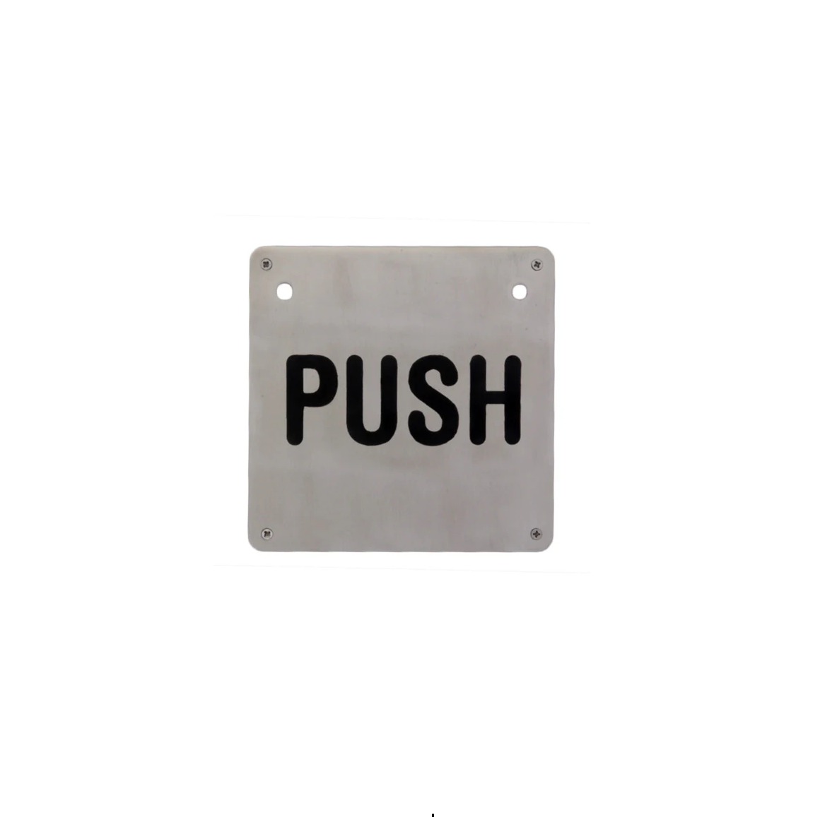 SP21 Push Sign Plate