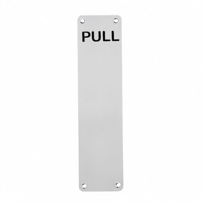 SP22 Pull Sign Plate