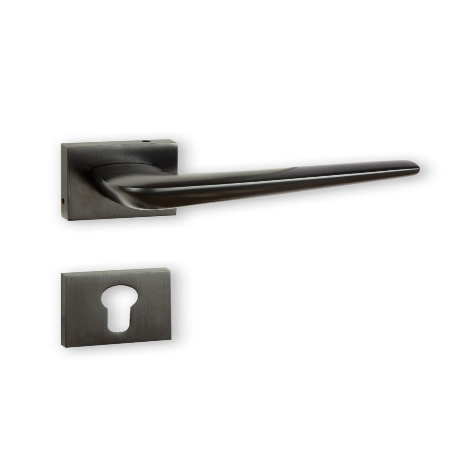 Saga On Rose Mortise Lever Handle