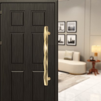 Crystal  Brass Pull Handle