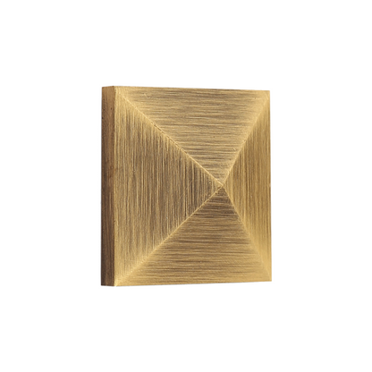 Square Pyramid Solid Brass Dome