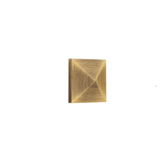 Square Pyramid Solid Brass Dome