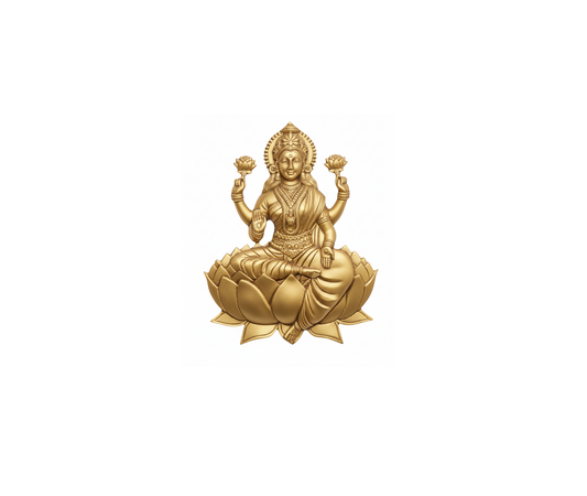TS-934-8 Brass Spiritual Tiles Aishwarya Lakshmi