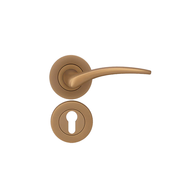 classic  on rose Mortise Lever Handle
