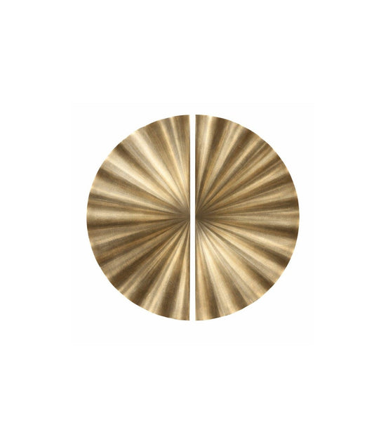 DH-827-09 Brass  Designer Handle Crescent