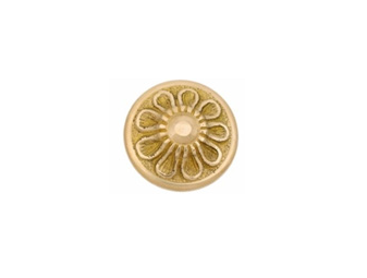 Flower round Solid Brass Dome