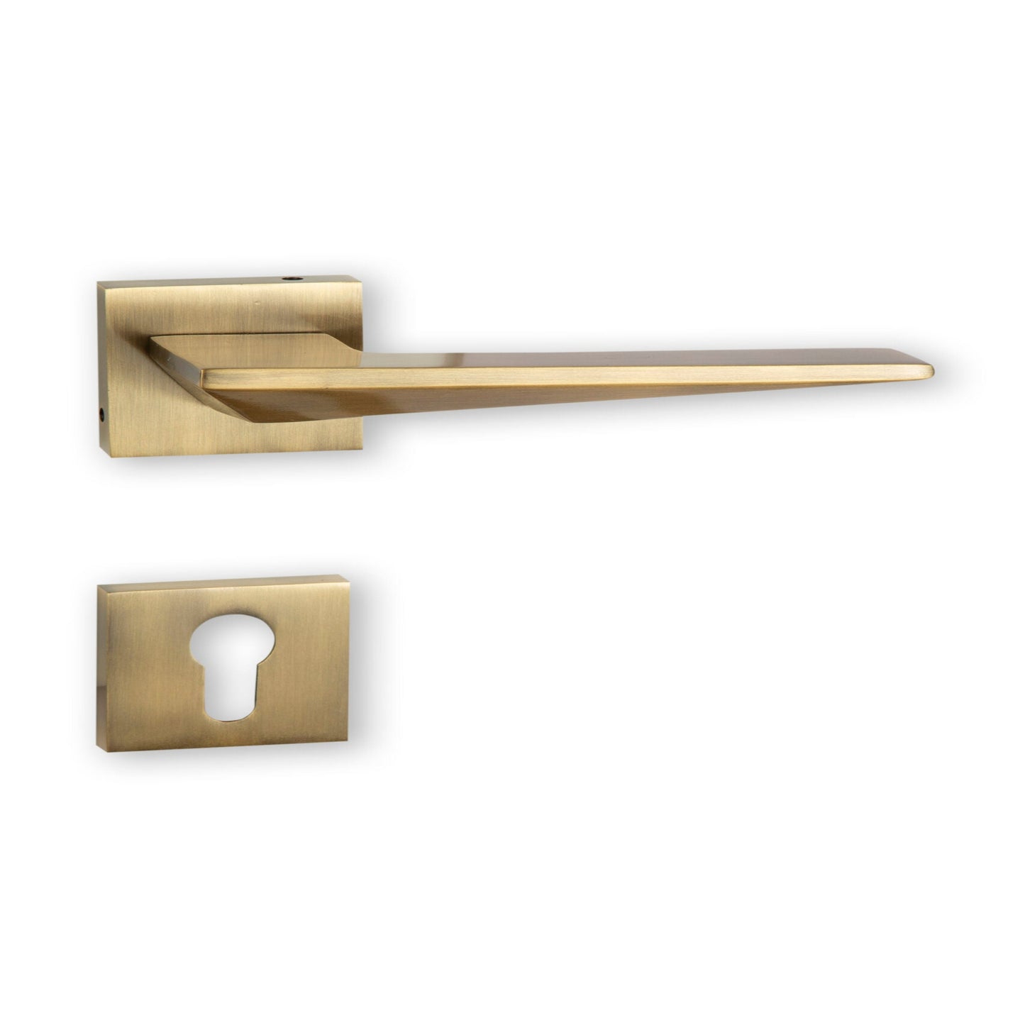Madison On Rose Mortise Lever Handle