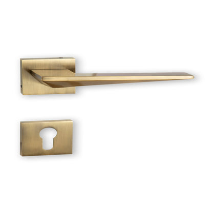Madison On Rose Mortise Lever Handle